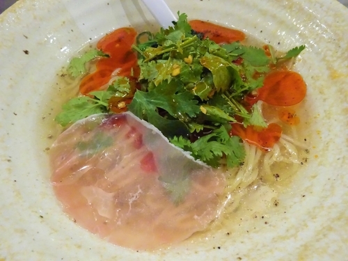 「冷やしパクチー　　850円」@らーめん蟻塚の写真