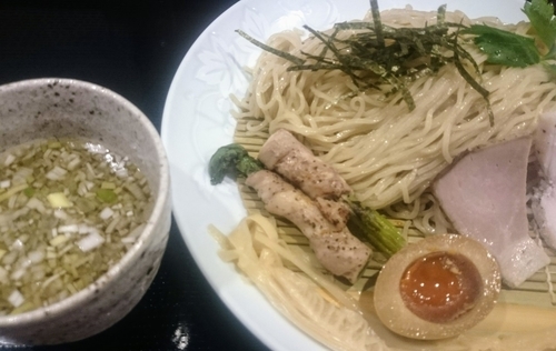 「特製塩つけ（限定、１０５０円）」@和風鶏そば kouseiの写真