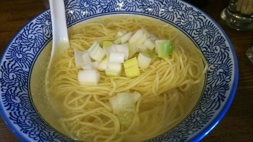 「かけ（塩）」@朝ラー専門 及川の写真