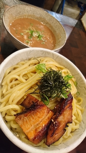 「つけ麺(冷やもり)、大盛り」@麺や 庄のの写真
