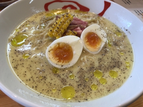 「限定：とうきびの冷製麺850円」@麺笑 コムギの夢の写真