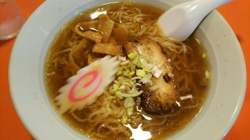 「メンマラーメン」@中華飯店 のあき 芝町店の写真