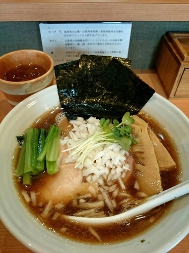 「特製煮干香味蕎麦」@中華蕎麦 はるの写真