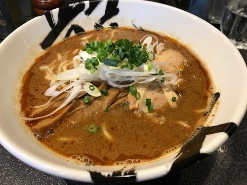 「辛旨ラーメン　並　大辛　730円」@麺屋とがし 龍冴の写真