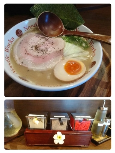 「ラーメン 替玉」@Noodle Works -BALI-の写真