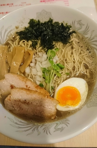 「濃厚煮干ラーメン」@麺＆cafe Coi.Coi.の写真