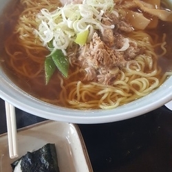 力餅ラーメン