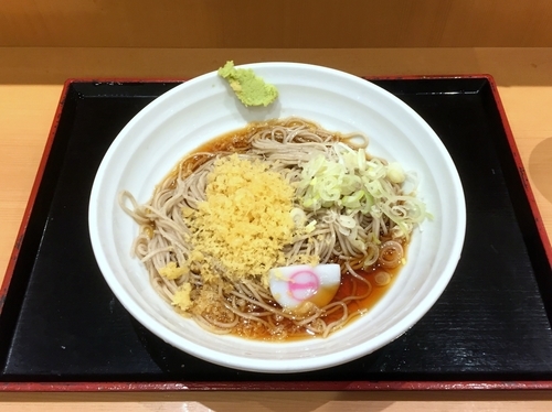 「冷したぬきそば」@そばいち 新宿店の写真