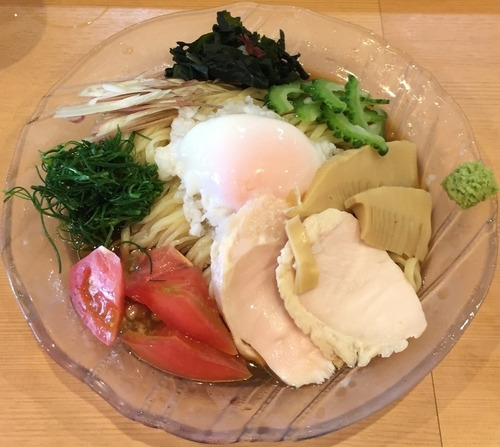 「冷やし中華蕎麦880円」@中華蕎麦 はるの写真