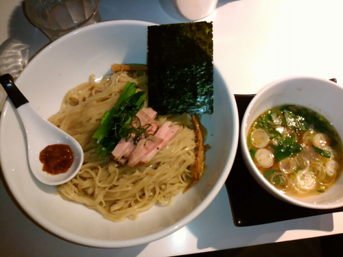 「【7･8月限定】蛤の塩細つけそば980円」@SOBAHOUSE金色不如帰の写真