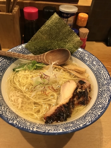 「鶏そば」@鶏そばつけそば そるとの写真