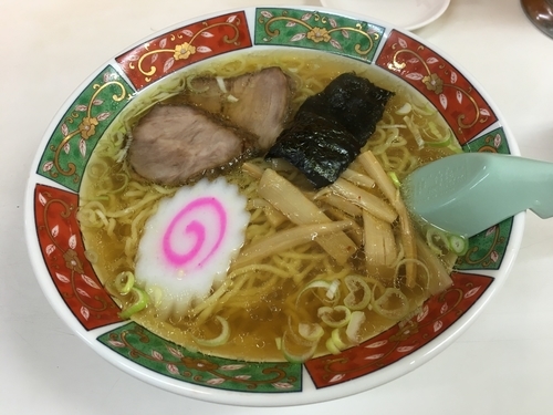 「中華そば」@修ちゃんラーメン 山形駅前本店の写真