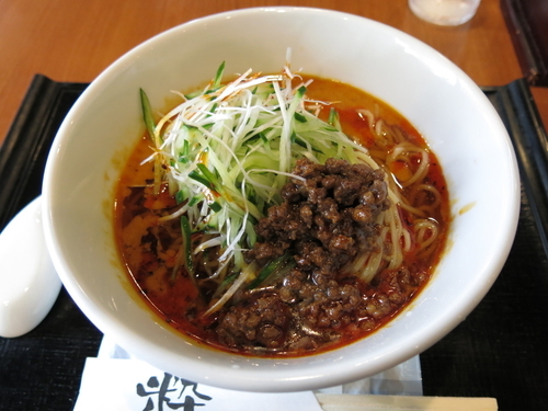 「冷汁担々麺：850円」@一番太鼓の写真