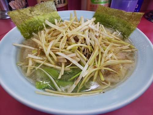 「ネギラーメン＋コッテリ」@ラーメンショップ 羽村店の写真