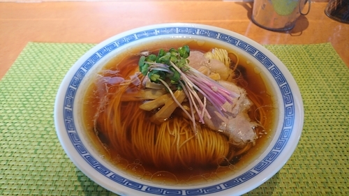 「鴨中華そば」@柴崎亭の写真