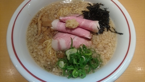 「背脂生姜醤油」@生姜醤油専門 我武者羅 幡ヶ谷本店の写真