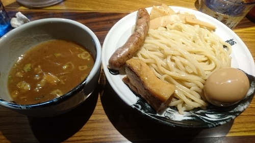 「濃厚虎洞つけ麺(大盛)1150円」@麺屋武蔵 虎洞の写真