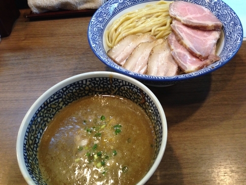 「チャーシュー極濃煮干つけ麺」@煮干しつけ麺 宮元の写真