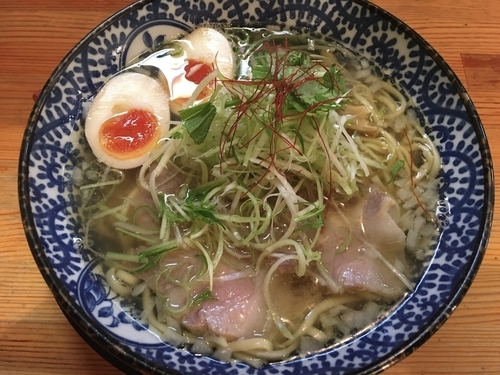 「金の塩＋味玉」@中村商店 高槻本店の写真