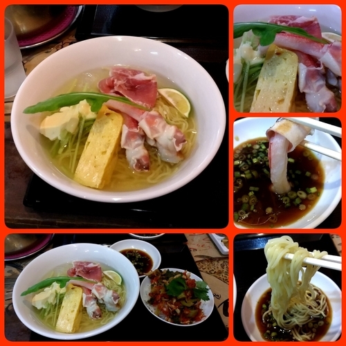 「【限定】ミラクル冷やしイン～精魂麺ビート～」@ラーメン愉悦処 似星の写真