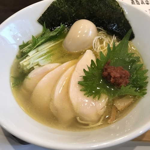 「鶏塩そば」@中華蕎麦 御輿の写真