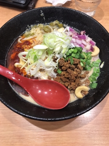 「冷やしNuts坦々麺」@鶏と魚だしのつけめん哲 溝の口店の写真