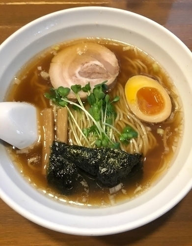 「正油ラーメン ￥700」@Dragon Noodle's ドラゴンラーメンの写真