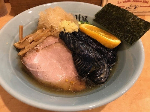 「ALLナス塩冷やしラーメン　850円」@こいけ屋の写真