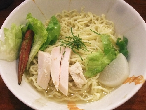 「【夏季限定】冷やし鯛らーめん（730円）」@旬麺しろ八の写真