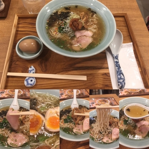 「紀州梅塩らぁめん」@箸とレンゲの写真