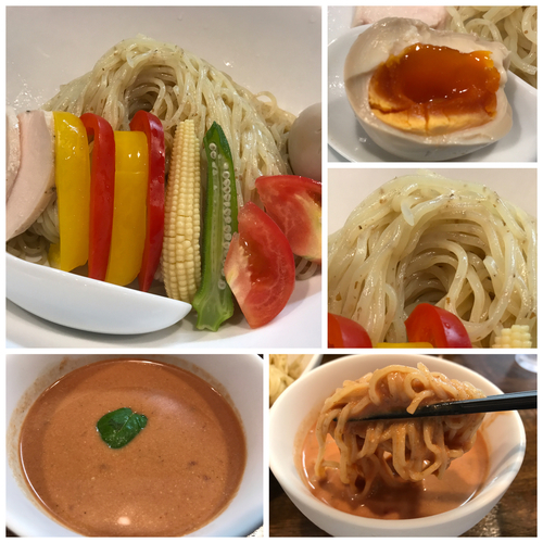 「【限定】完熟トマトのつけ麺 大 900円 ラーパス味玉」@麺.SUZUKiの写真