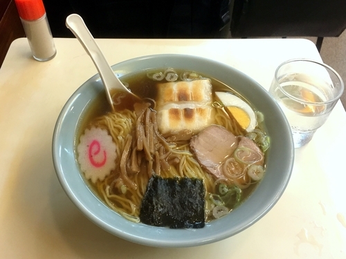 「餅入りソバ」@甘味処 あづまの写真