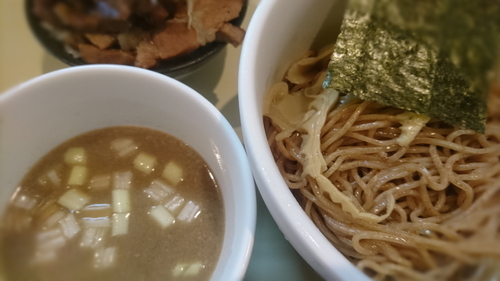 「【限定】いわしのもりそば」@らーめん コッコの写真