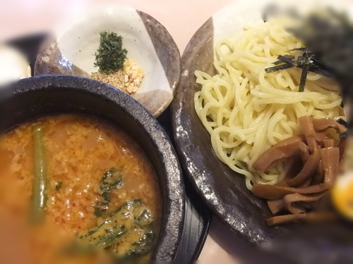 「石焼きつけ麺 橙」@らーめん岡崎 鶴ヶ島店の写真