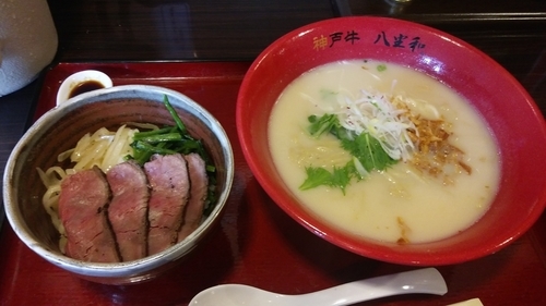 「Yセット　神戸牛塩」@八坐和の写真