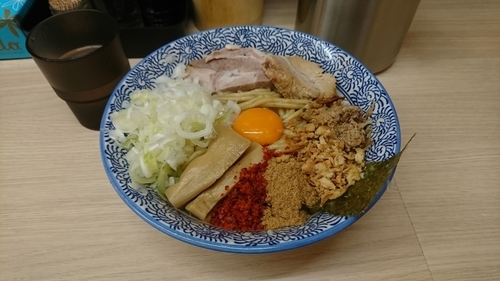 「まぜそば」@狼煙 大宮店の写真