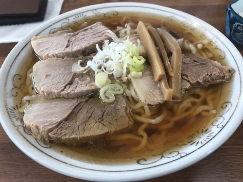 「チャシューメン 900円」@手打中華そば 三角屋の写真