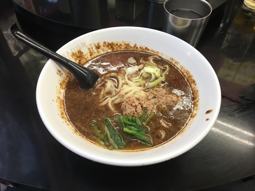 「担々麺」@中国手打拉麺 馬賊 日暮里店の写真
