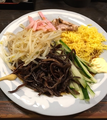 「冷し中華（￥800）」@一心の写真