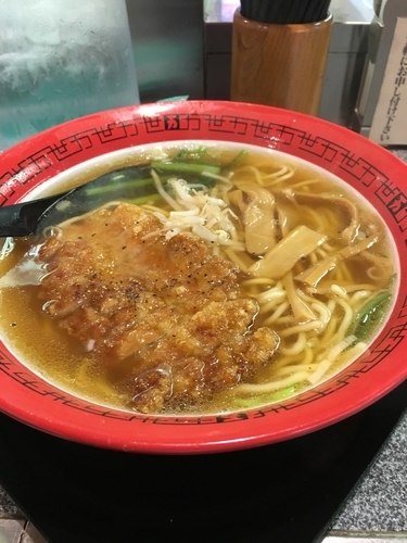 「排骨拉麺 850円」@万世麺店 有楽町店の写真