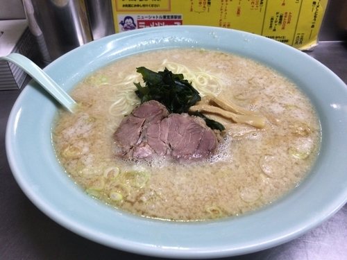 「醤油ラーメン中盛 硬め＋多め」@ラーメンショップ ニューシャトル東宮原駅前店の写真