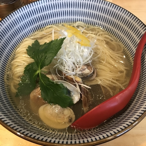 「貝塩ラーメン」@鮮魚麺 海里の写真