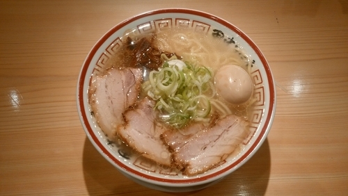 「味玉中華そば大盛」@田中そば店 新橋店の写真