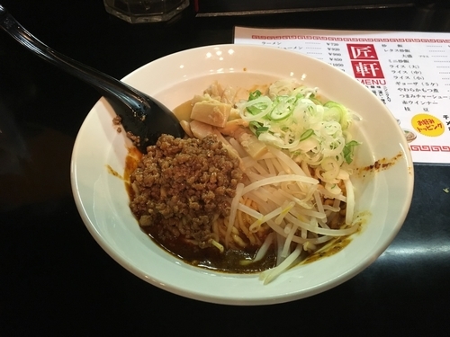 「マーラーメン」@元祖ラーメン通 匠軒の写真