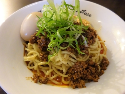 「汁なし担担麺 850円 ＋ プチライス 50円」@麺庵ちとせの写真