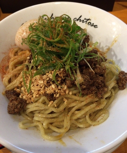 「限定 汁なし担担麺 ¥850」@麺庵ちとせの写真