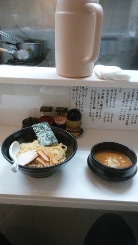 「濃厚魚介つけ麺」@麺匠 白金の写真