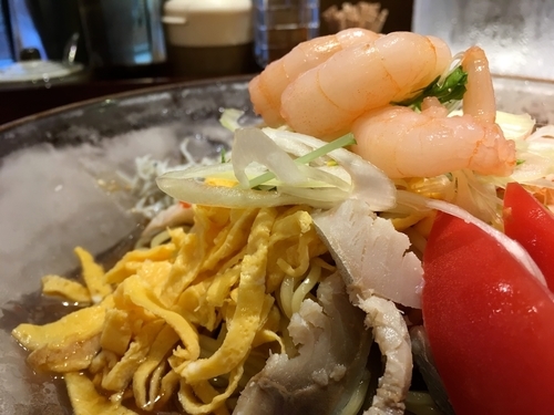 「海鮮冷やし中華」@とと麺 耕の写真