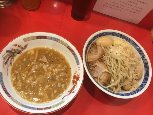 「つけ麺¥850+うずら¥100」@ジャンプの写真