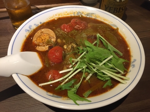 「チリトマト拉麺 (本日の一杯)」@拉麺5510の写真